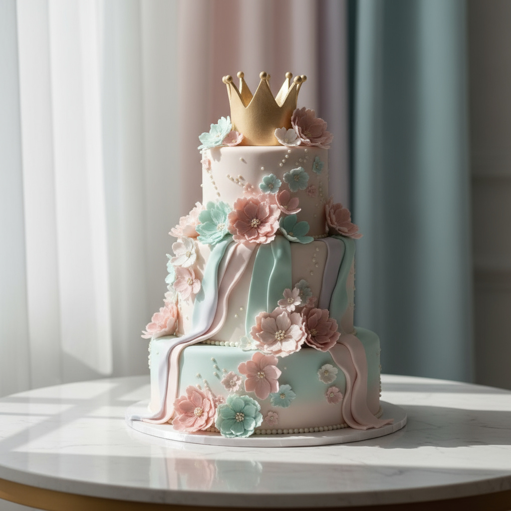 كعكة عيد ميلاد مخصصة من CakeFlux Doha
